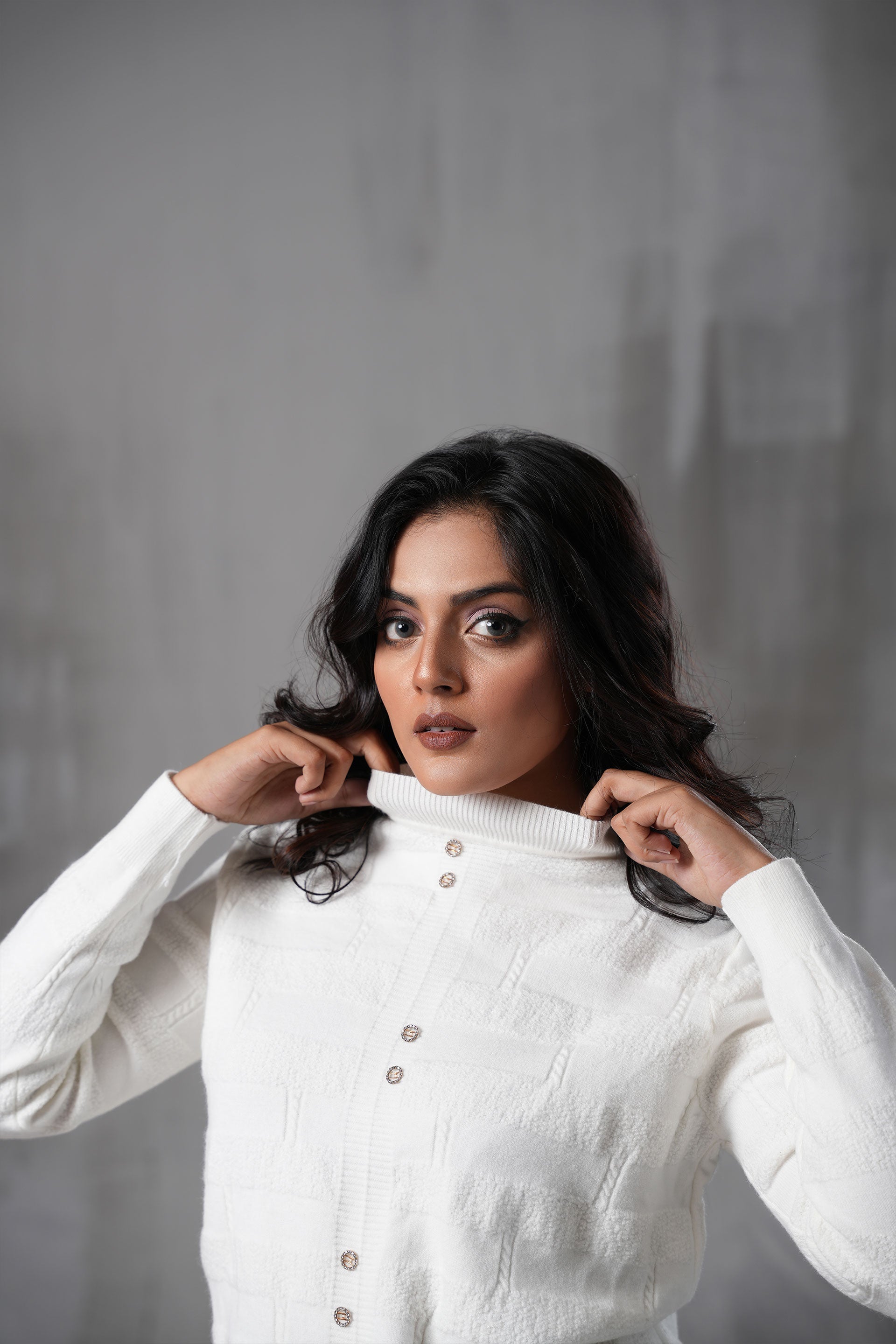 Classic Textured Knit Top