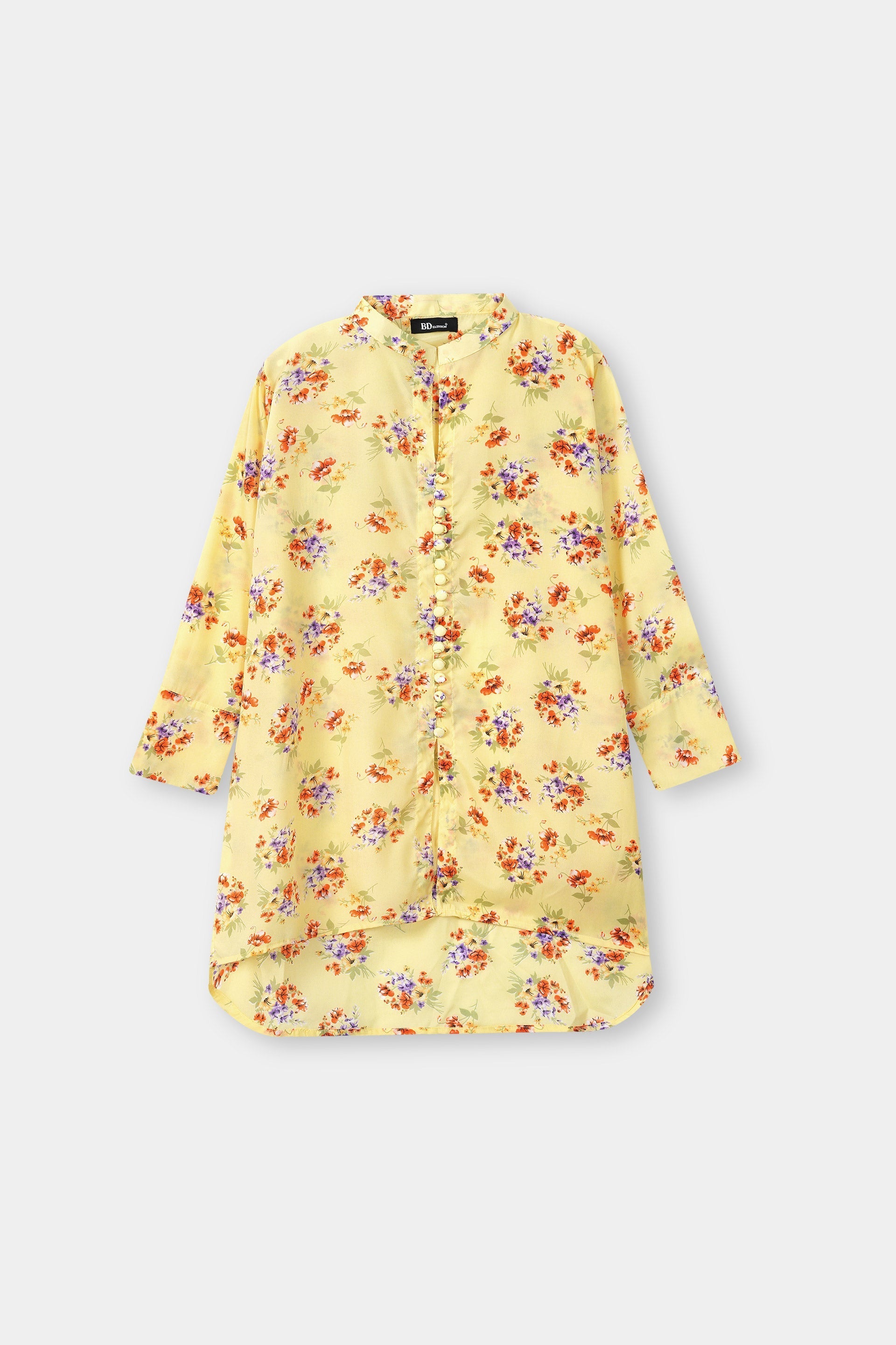 Floral Co-Ord Set | Yellow Co-Ord Set | Cherry Chics