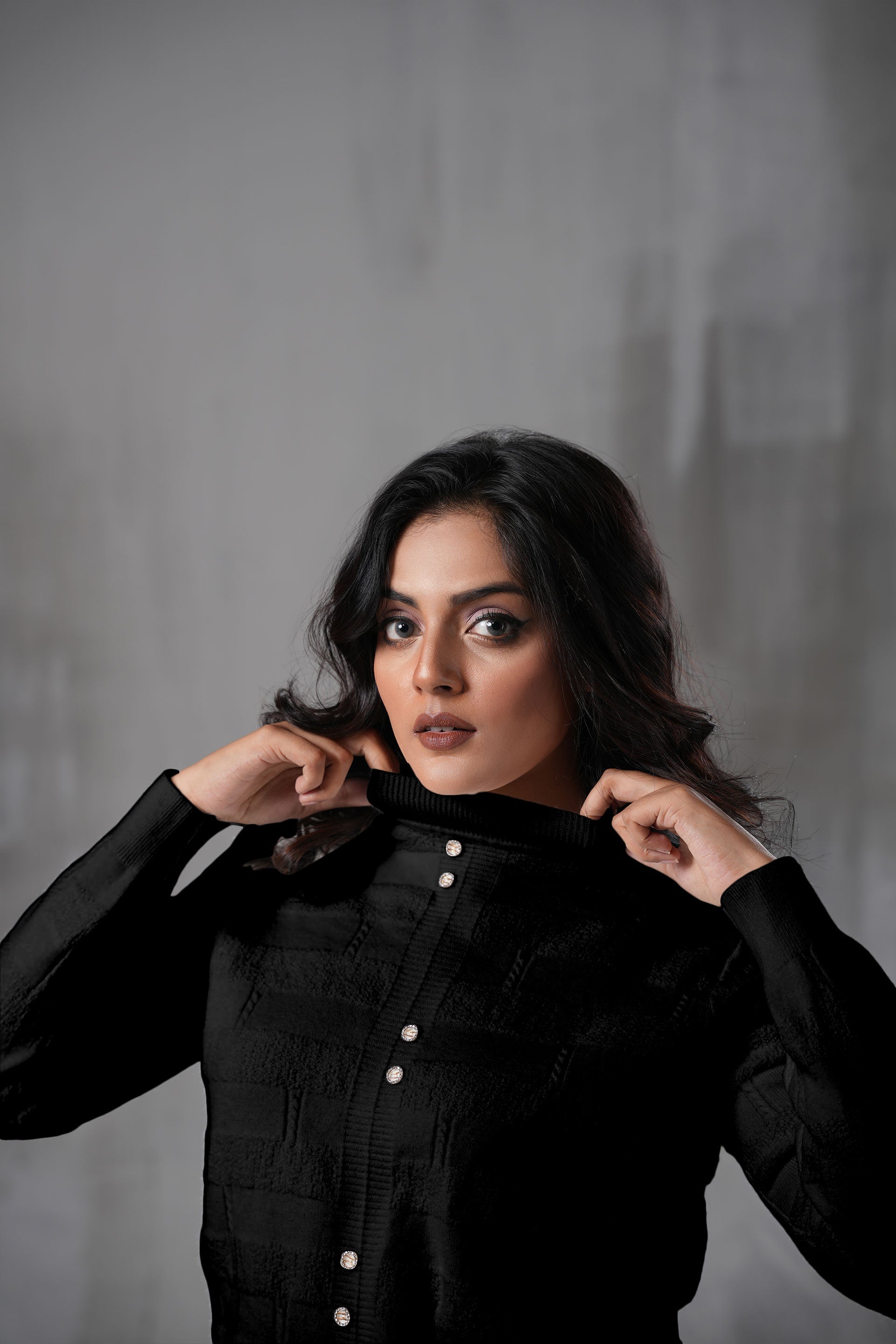 Classic Textured Knit Top