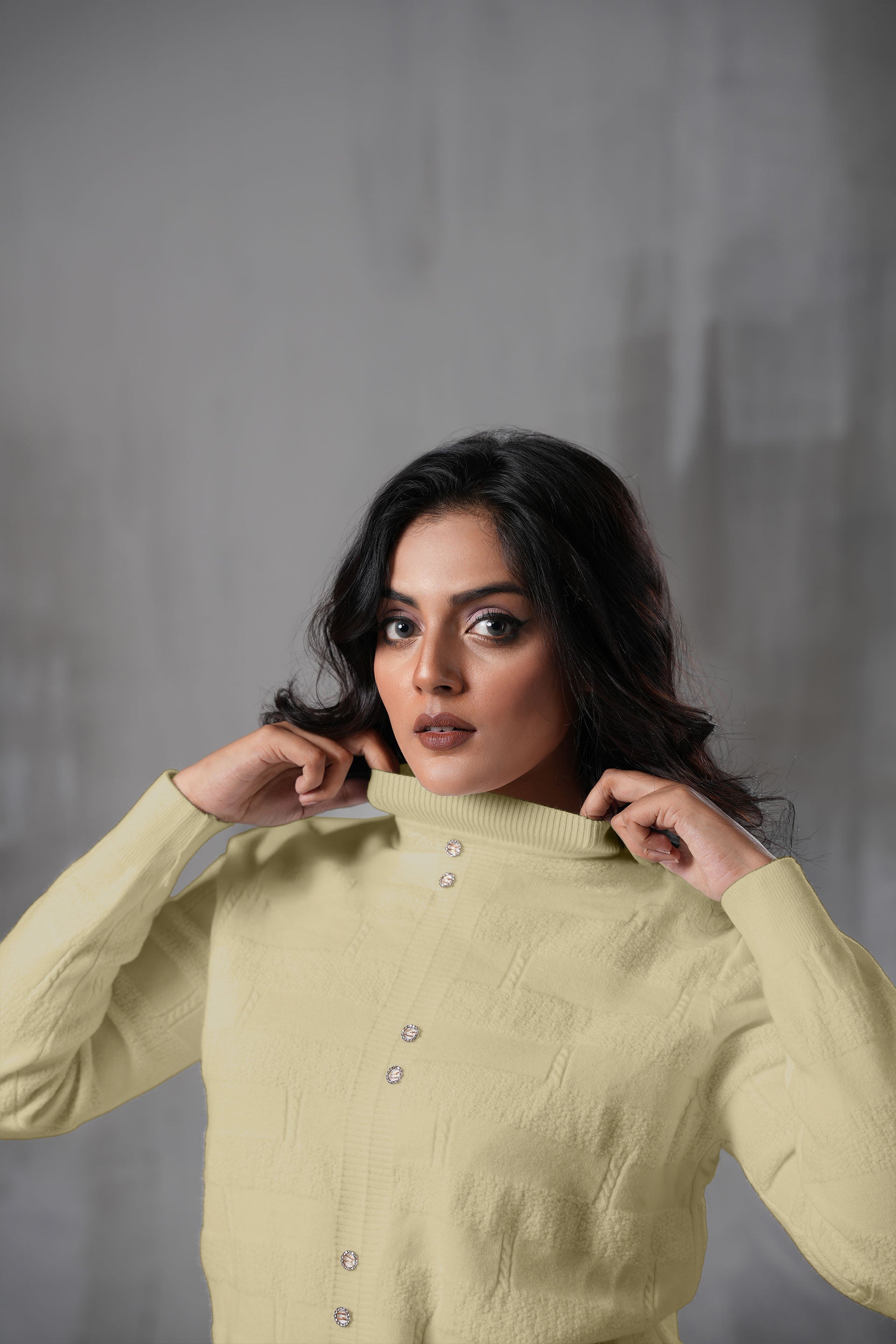 Classic Textured Knit Top