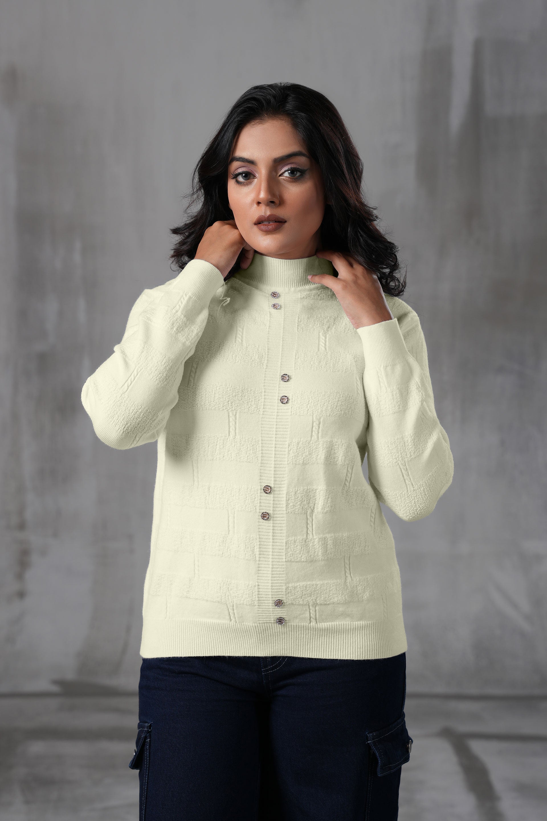 Classic Textured Knit Top