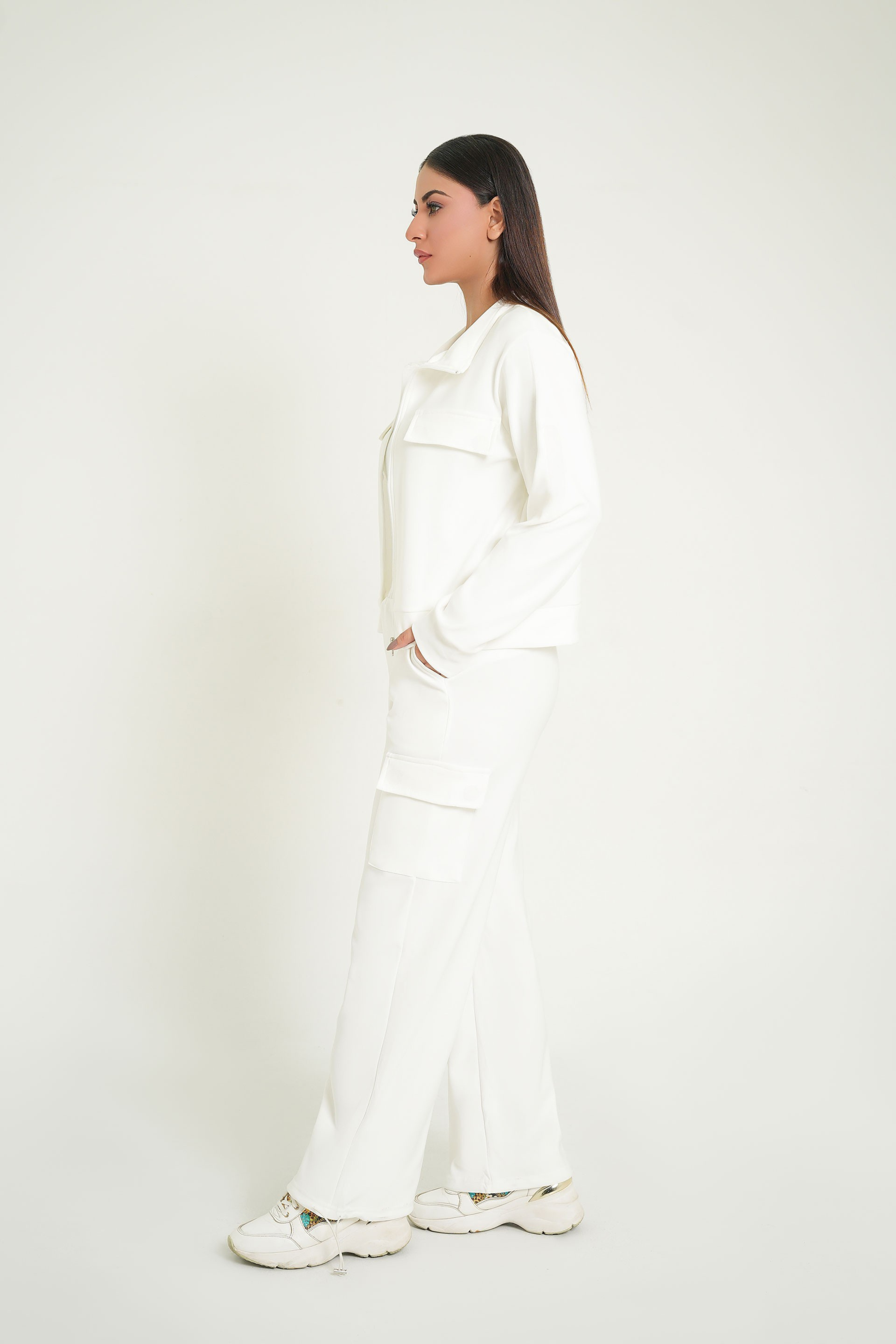 White Co-Ord Sets | Fleece Co-Ord Sets | Cherry Chics
