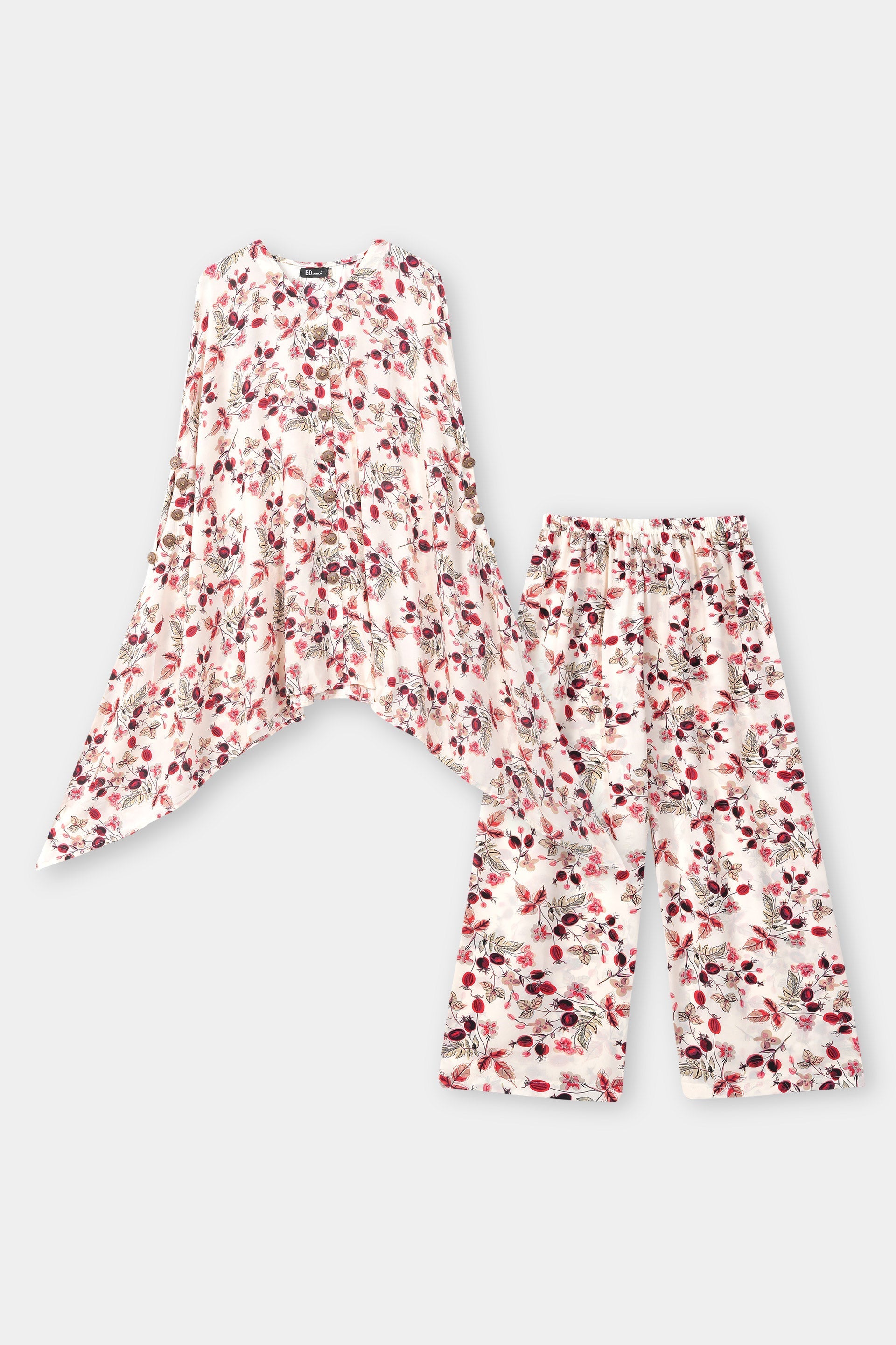 Kaftan Cord Set | Kaftan Palazzo Set | Cherry Chics
