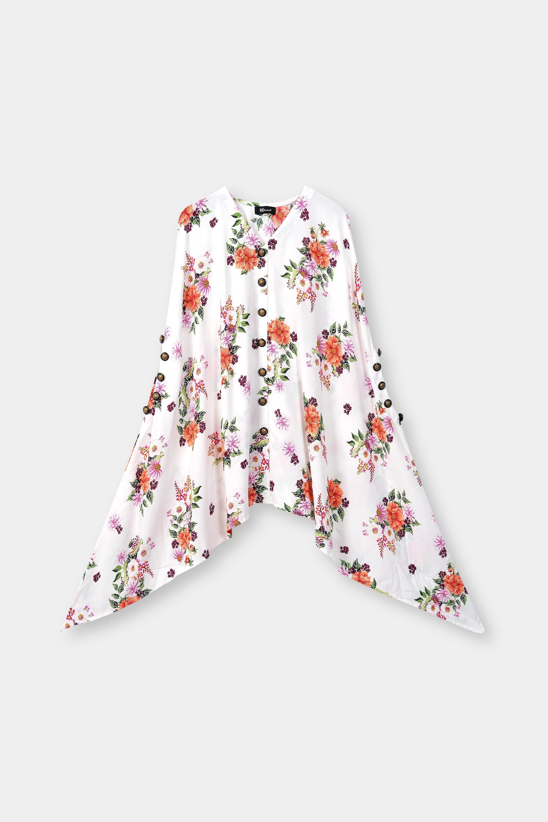 White Kaftan Palazzo Set | Stylish Kaftan Palazzo Set | Cherry Chics