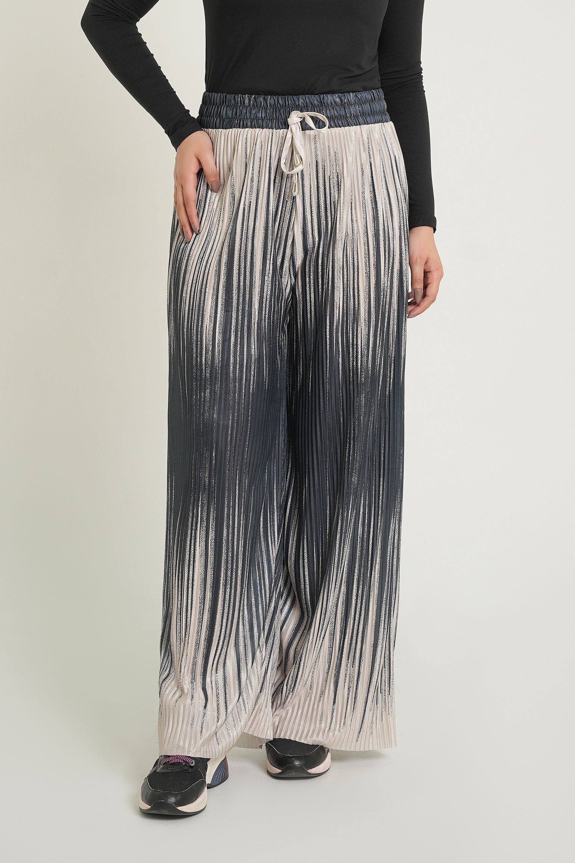 Pleated Trousers for Women | Pleated Trousers | Cherry Chics